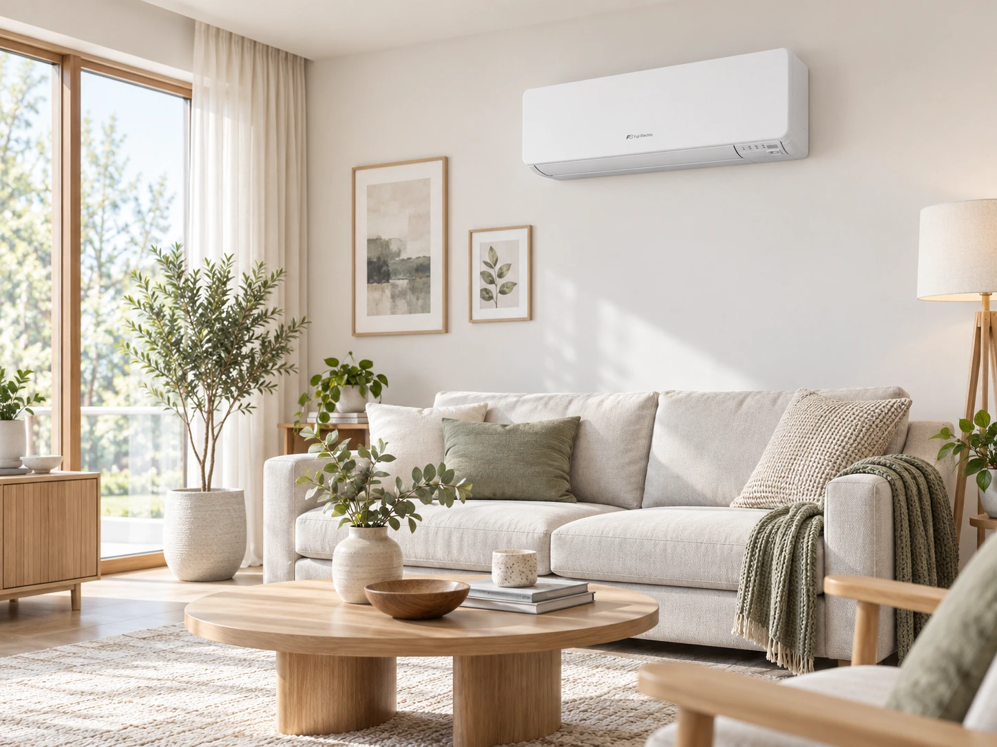 Fuji Electric KG в модерен домашен интериор